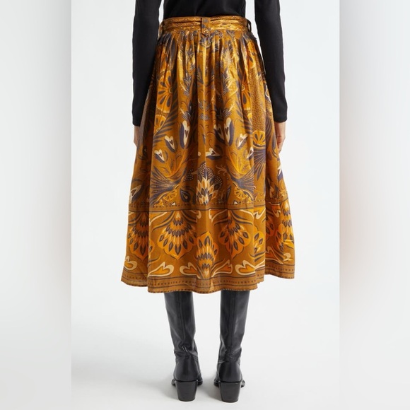 Metallic Mixed Print Cotton Blend Skirt
FARM Rio - Picture 2 of 5